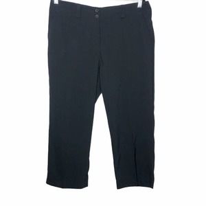 Nike Golf Size 12 Dri-Fit Cropped Pants Black